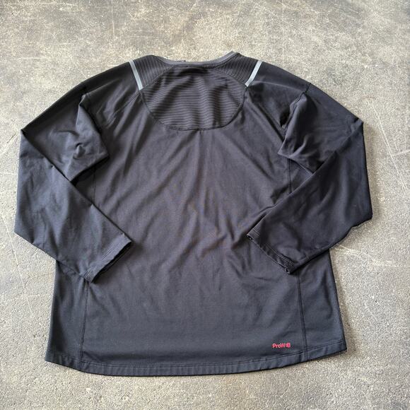 Spyder Active Sweatshirt Mens L Black Pullover Sweater Athleisure Stretch - Picture 3 of 7